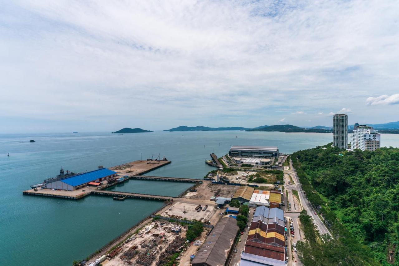 Full Seaview 2R1B Condo For 6Pax In Kota Kinabalu Exterior foto